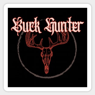 Buck Hunter Sticker